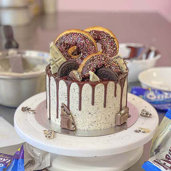 chocolate donut cake