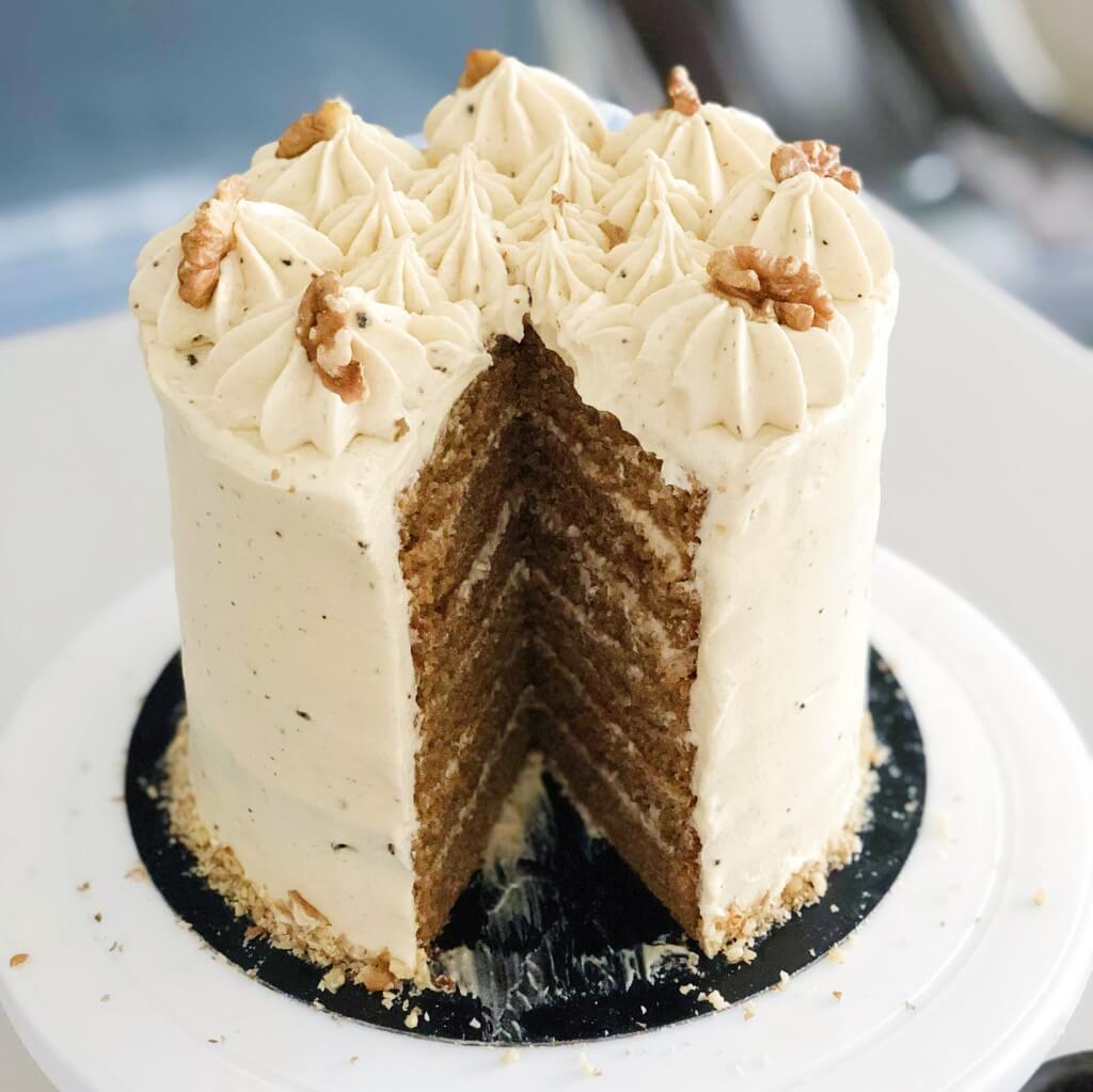 Fluffiest Coffee Infused Chiffon Cake - YouTube