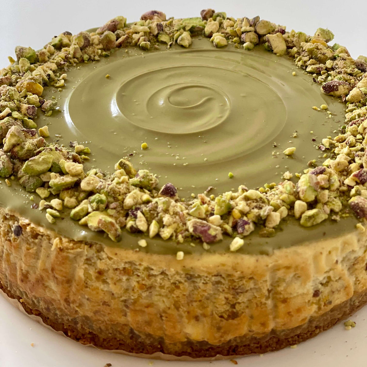 Baked Pistachio Cheesecake Recipe