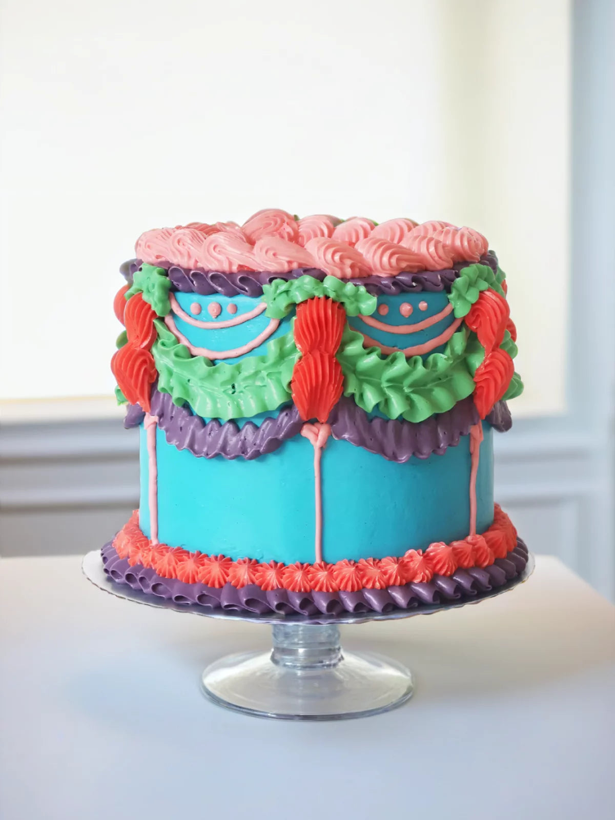 Bright Lambeth Cake