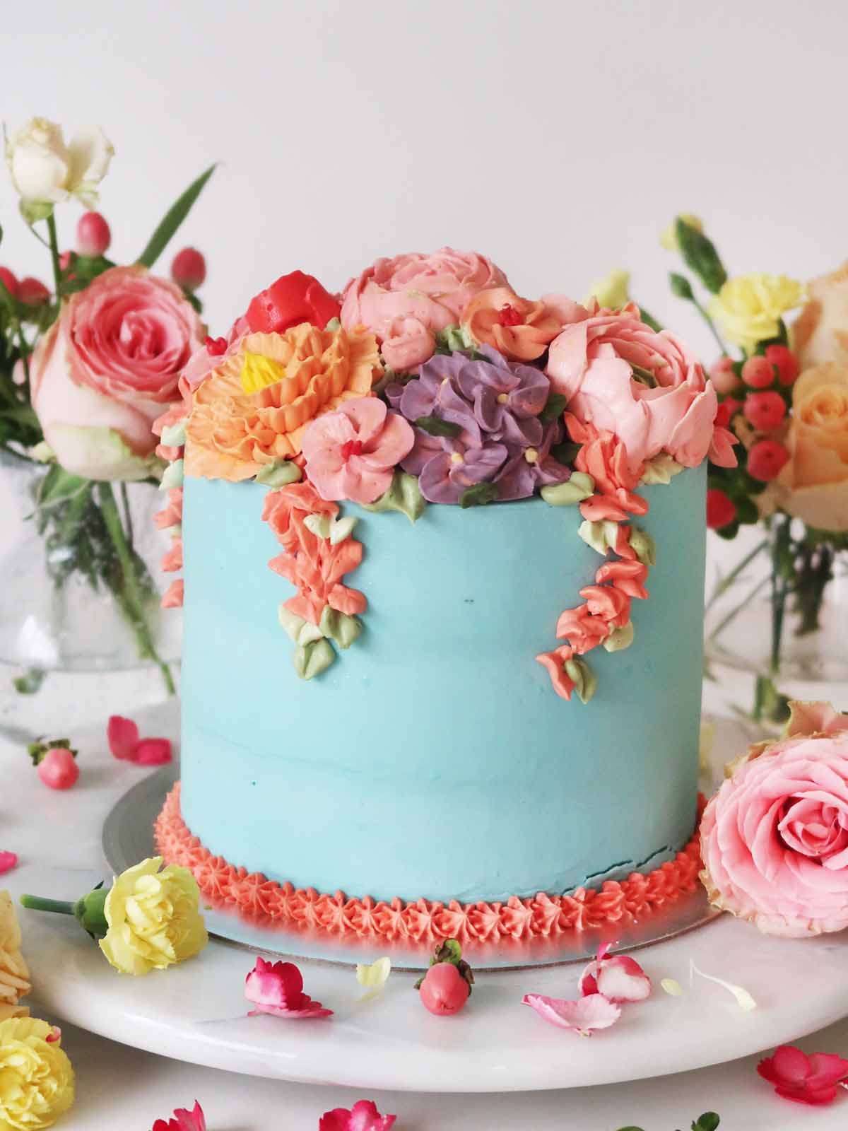 Buttercream Bloom Cake London Surrey