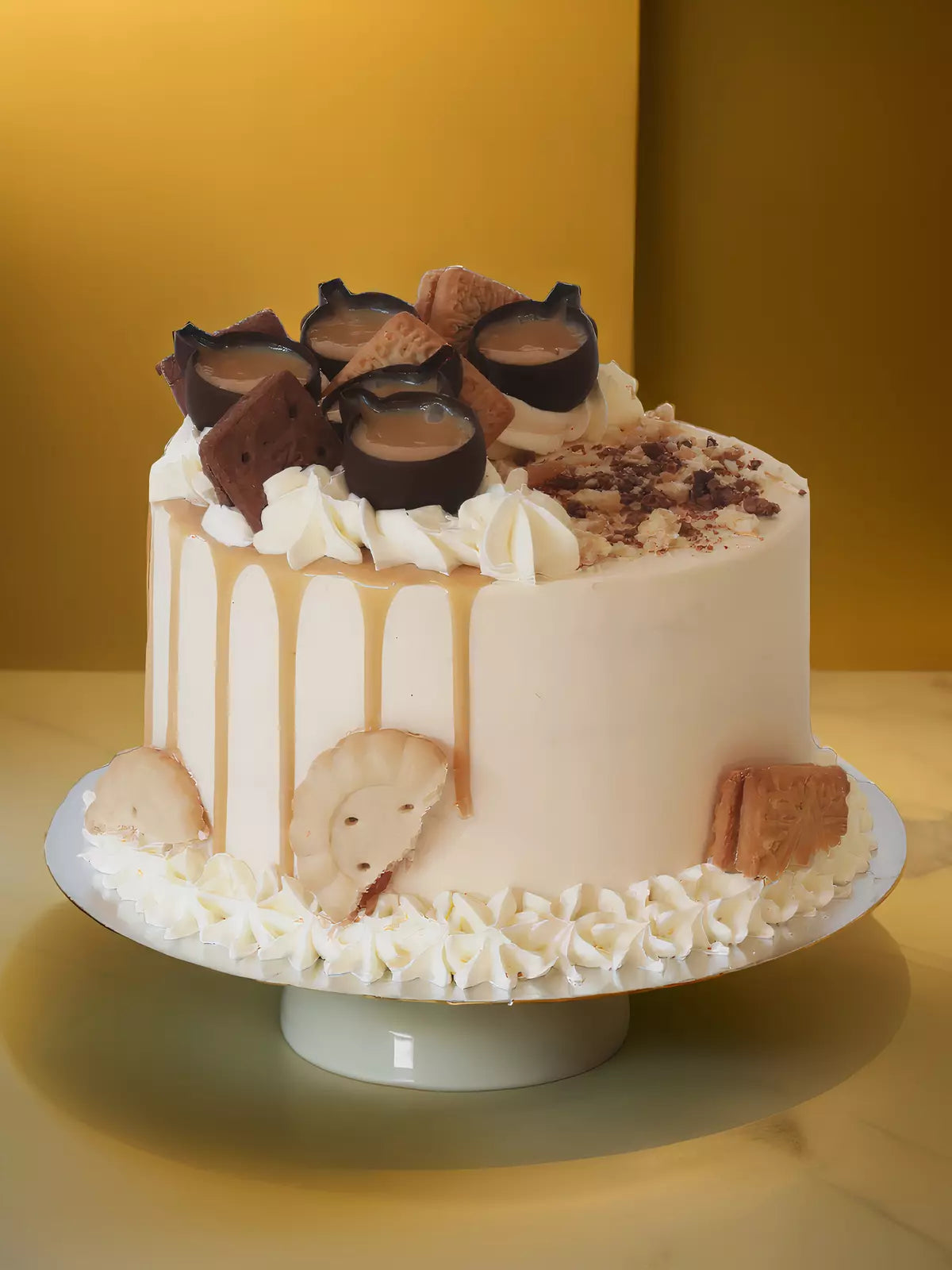 Chai Biscuit Cake - Delivered within Greater London and Surrey