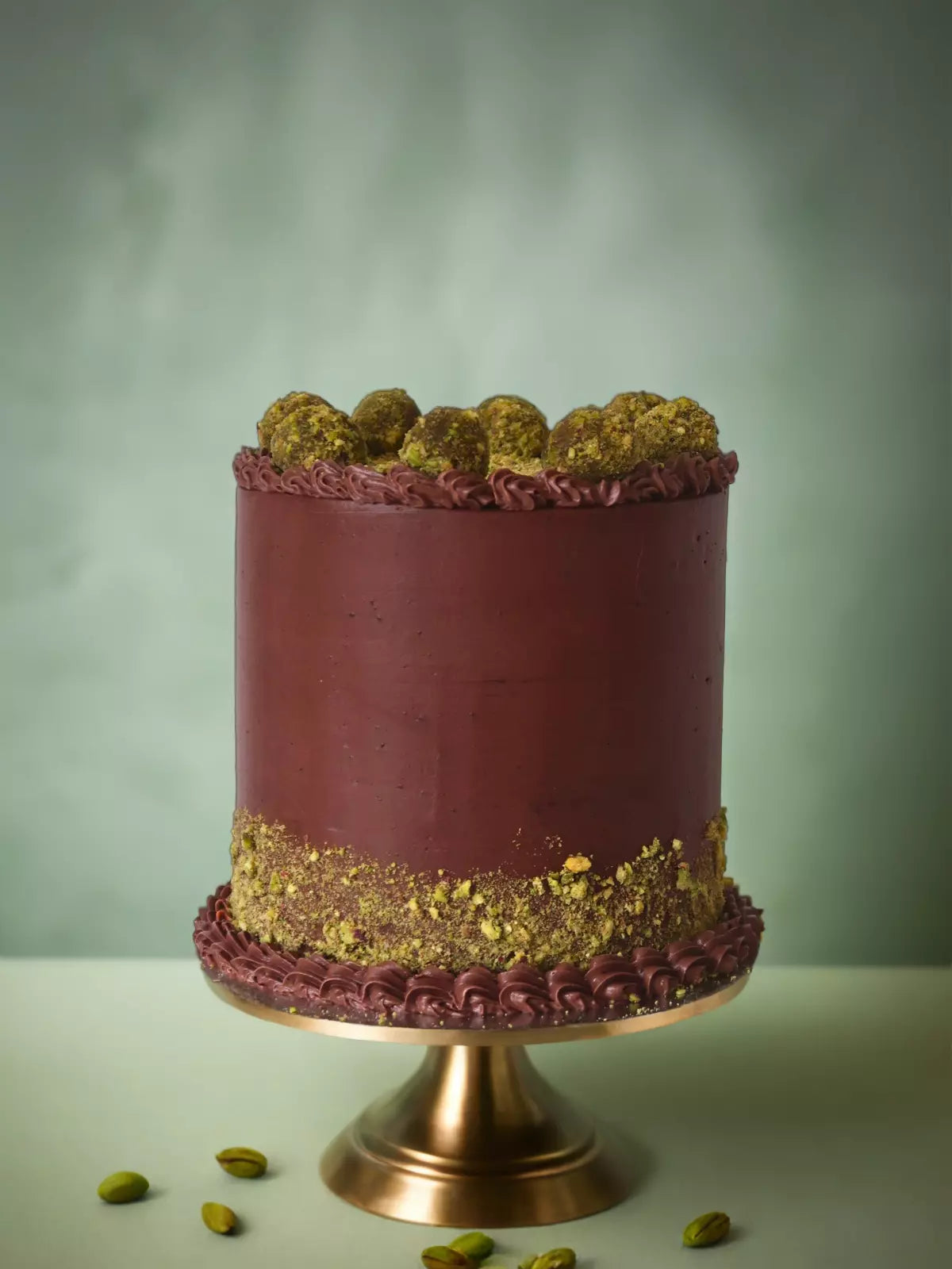 Chocolate Pistachio Cake