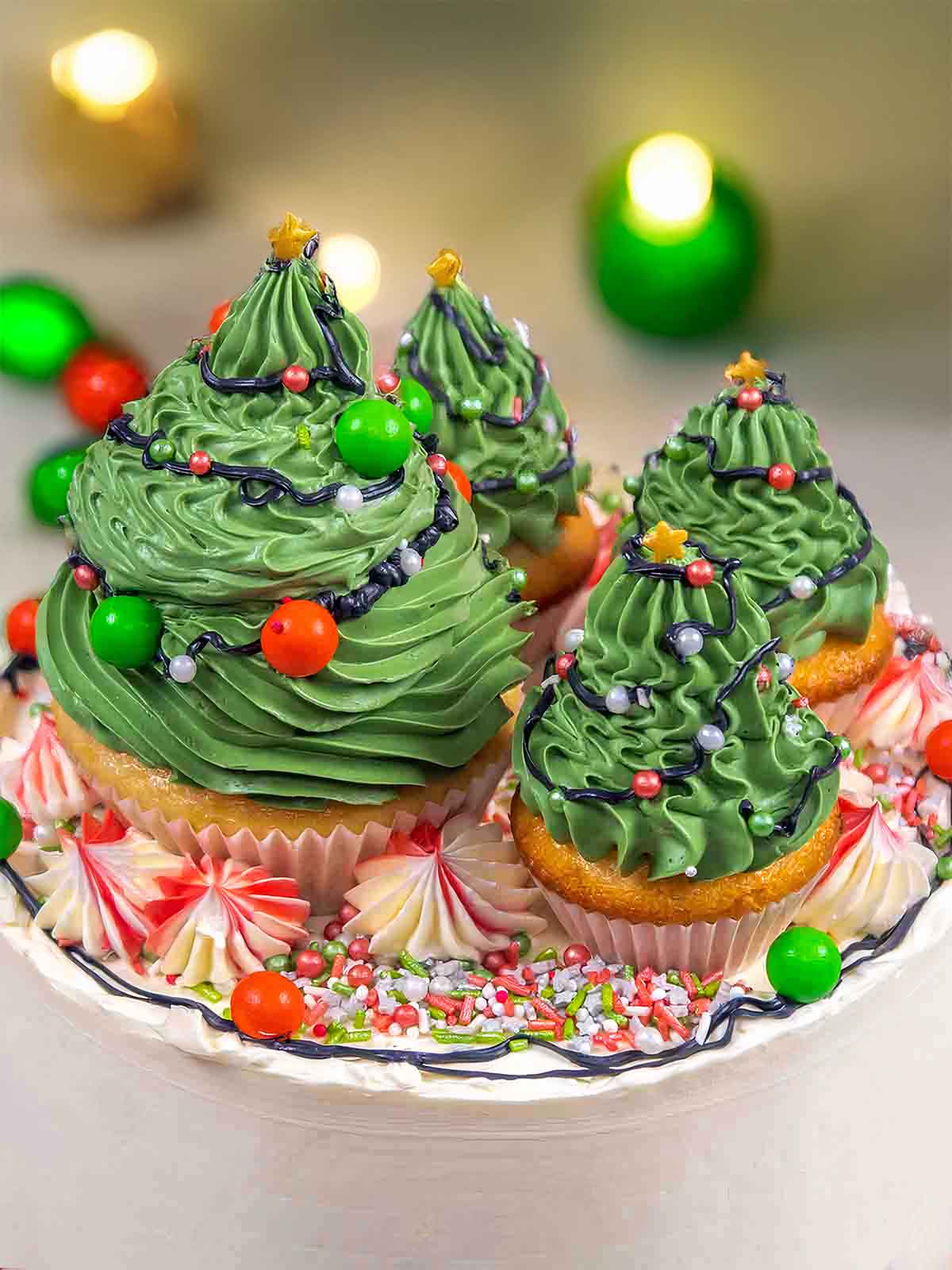 Christmas Tree Cake