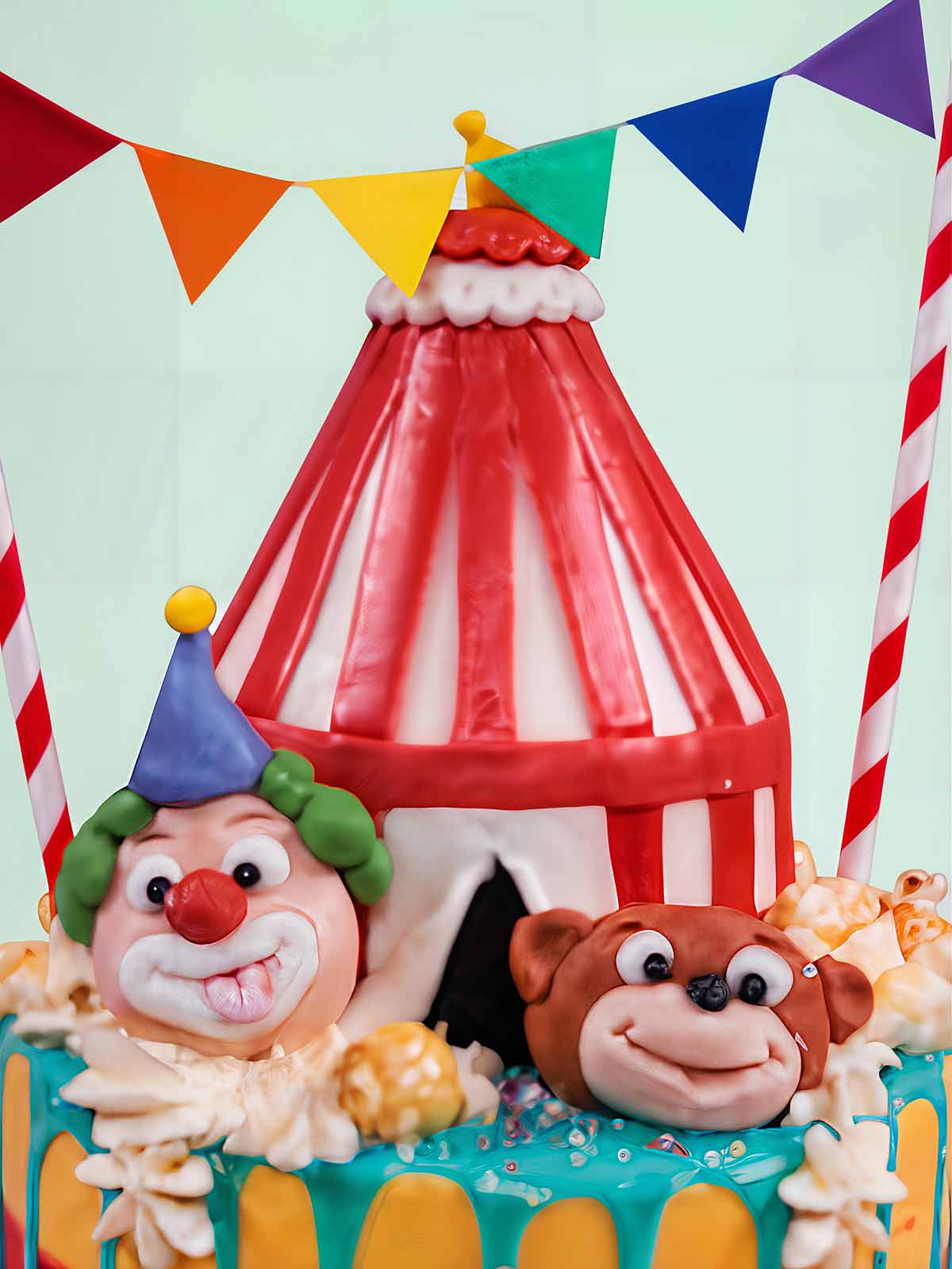 Circus Themed Cake - London and Surrey