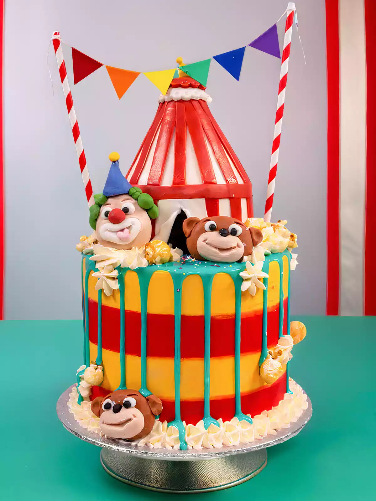 Circus Clown Cake - London and Surrey