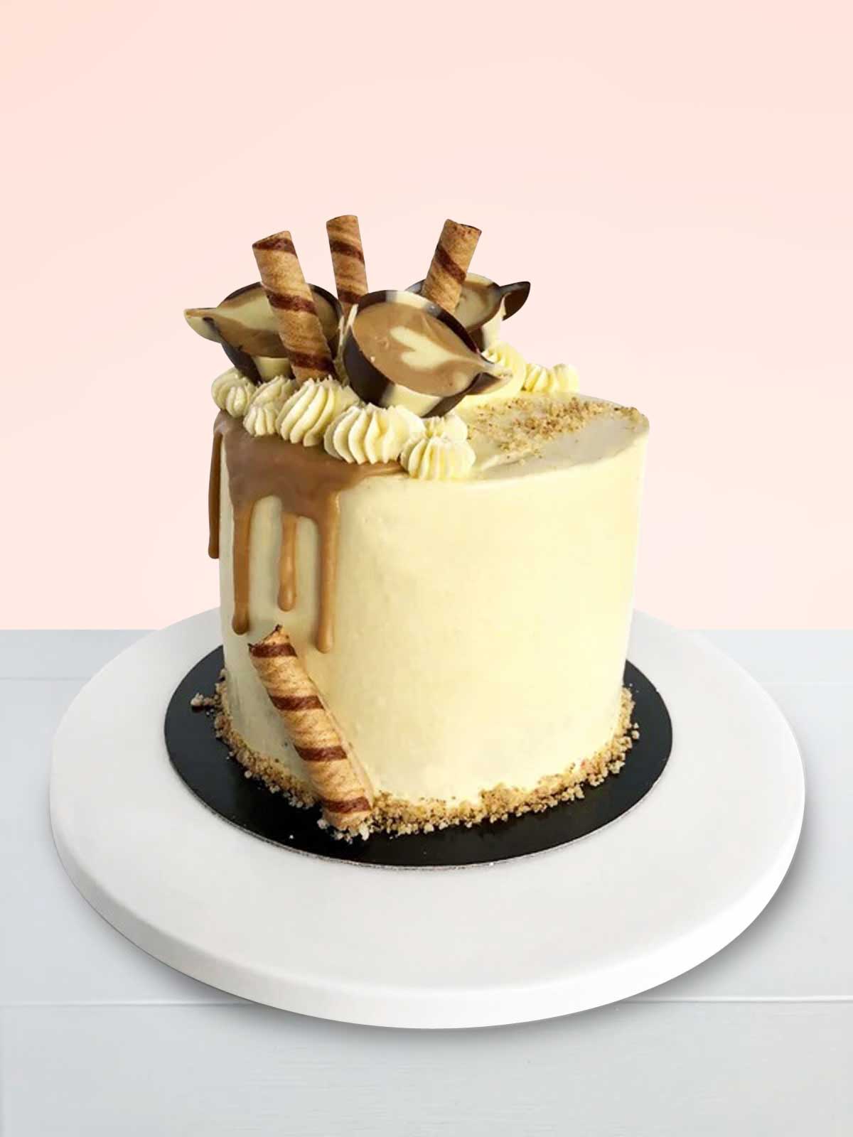 Coffee lover Design Cake | Custom Cake Bakery - Cr�me Castle – Creme Castle