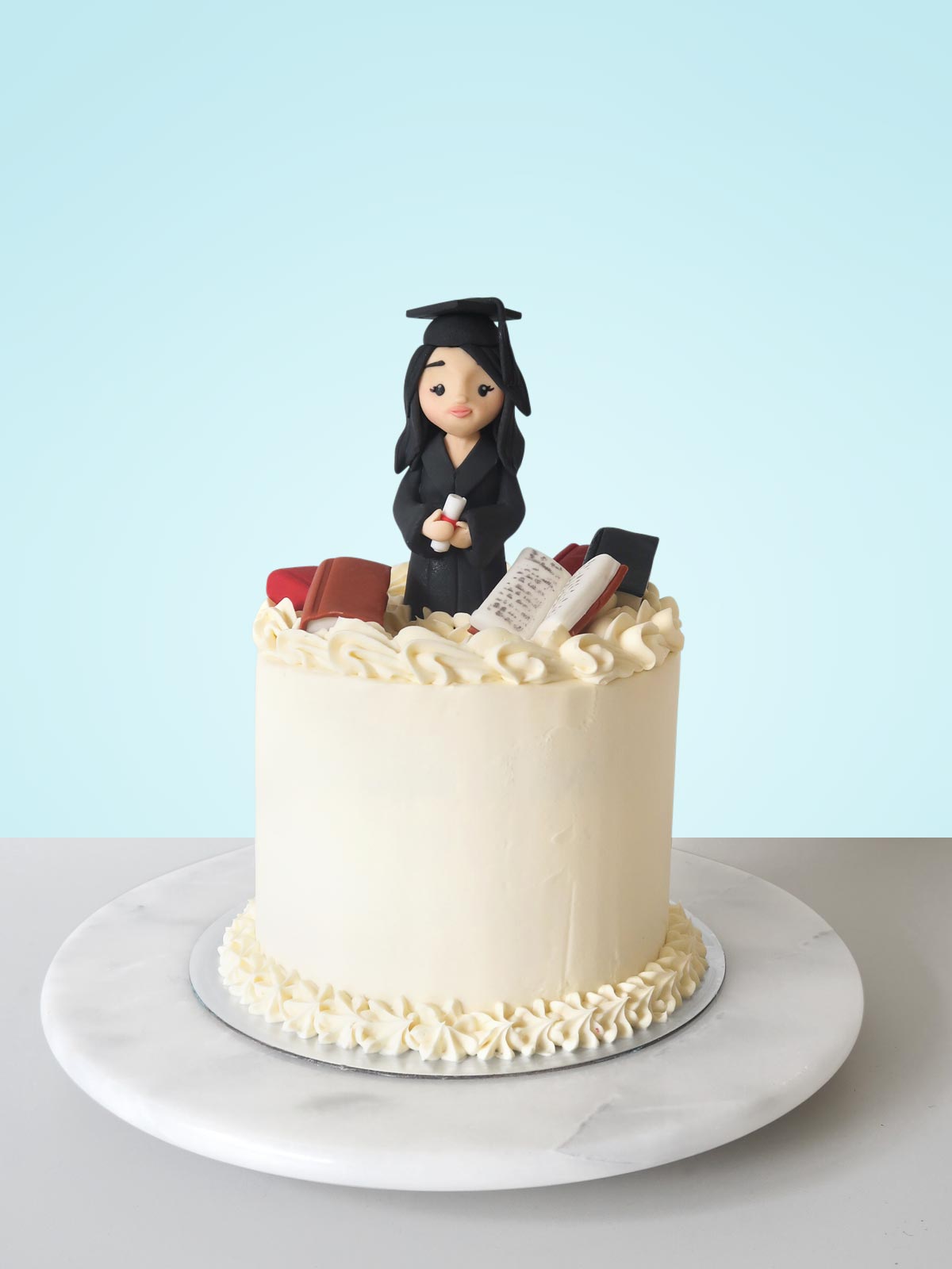 Custom Graduation Figurine Cake Delivery London Surrey