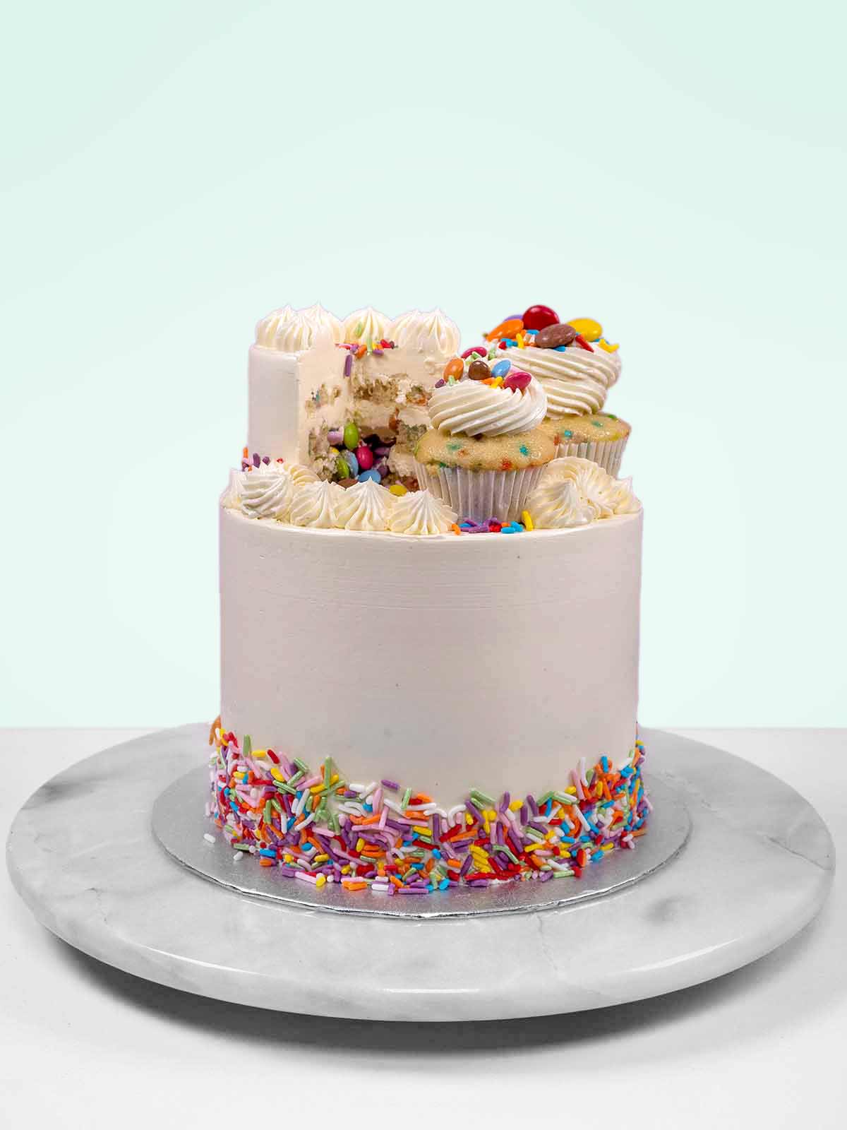 Order Happy Girl Choco Cream Cake Online, Price Rs.675 | FlowerAura