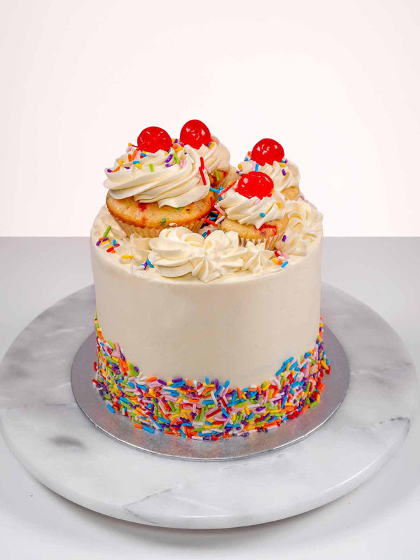 Personalised Funfetti Supreme Cake | Free Delivery | London & Surrey