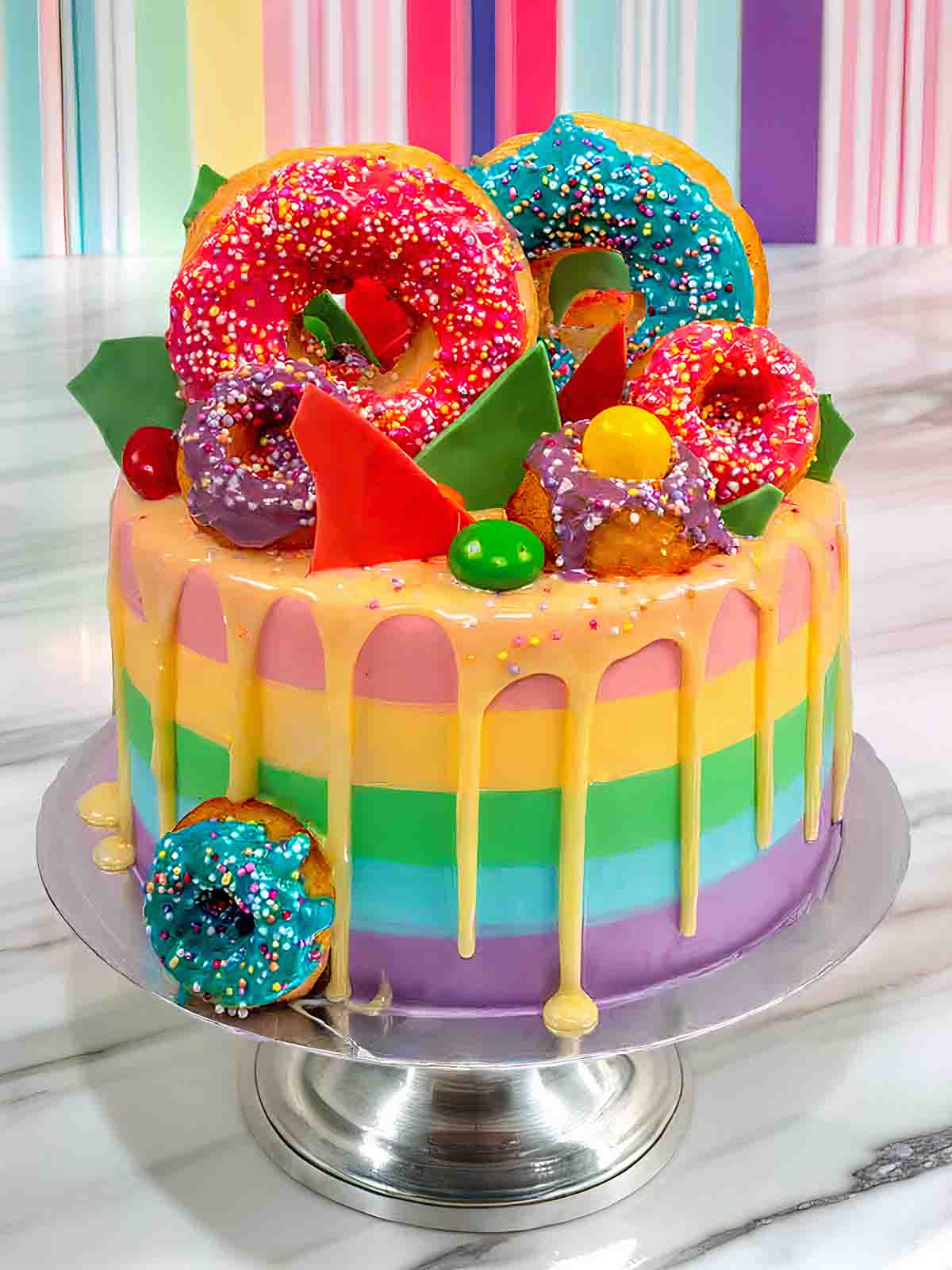 GAGA-Rainbow Cake - London and Surrey