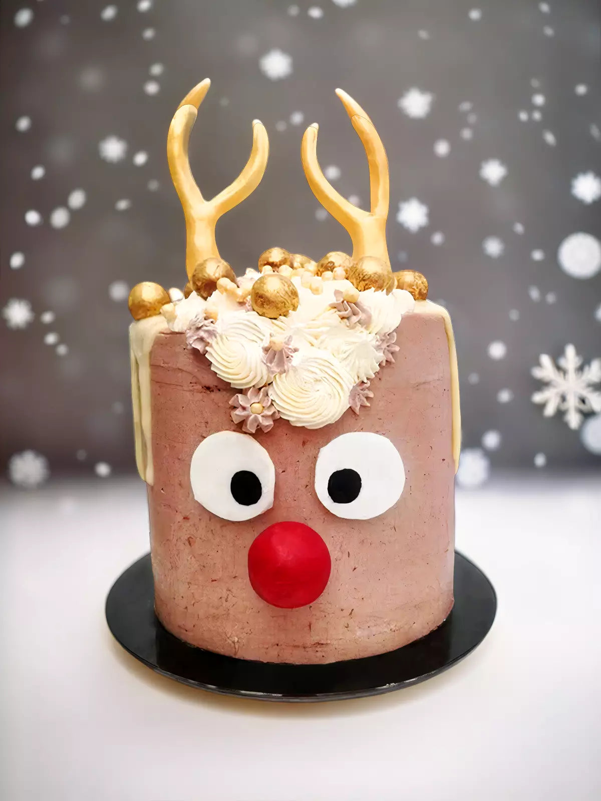 Horny Rudolf Christmas Cake