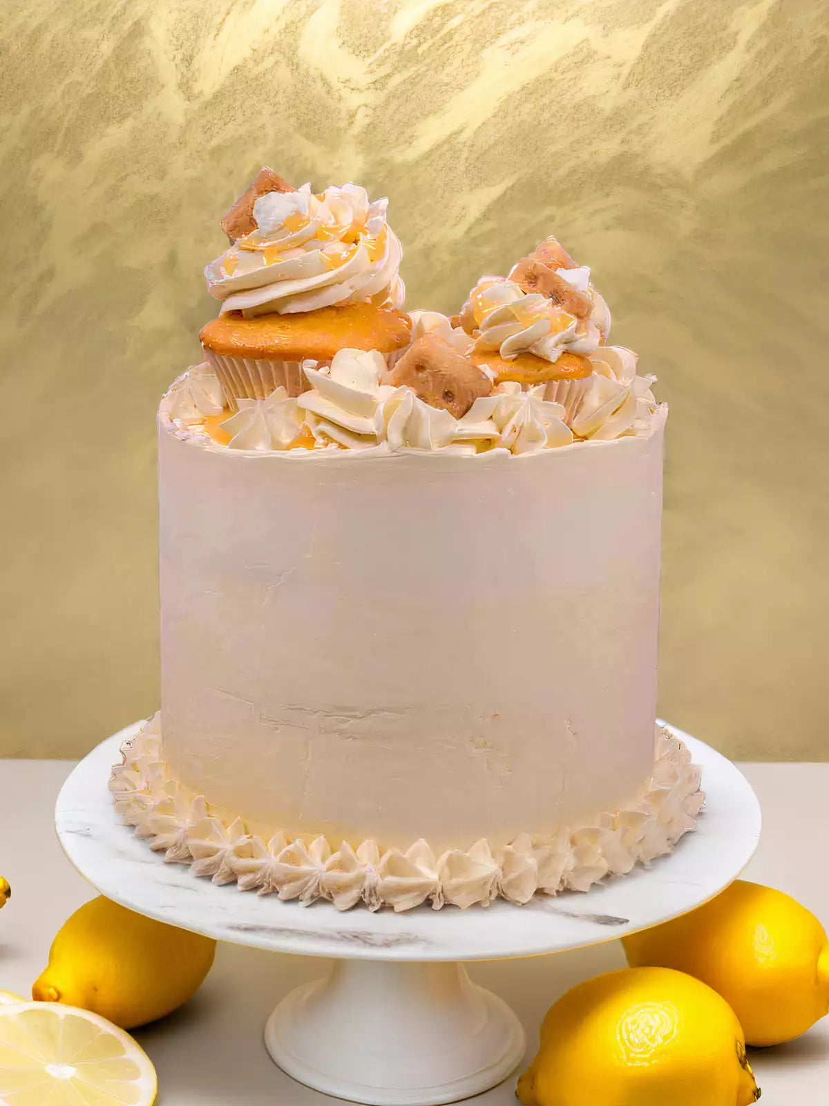 Lemon Meringue Pie Cake - London and Surrey