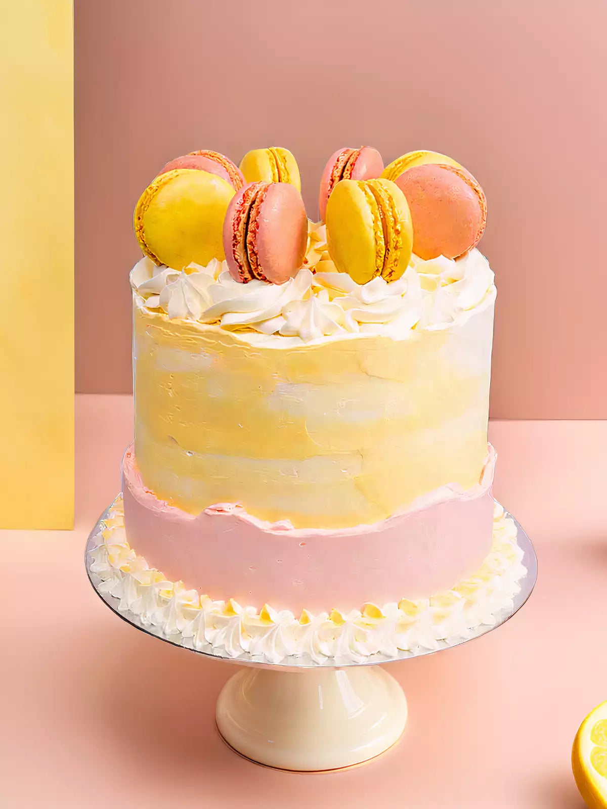 Lemon Sunshine Cake -  London and Surrey 