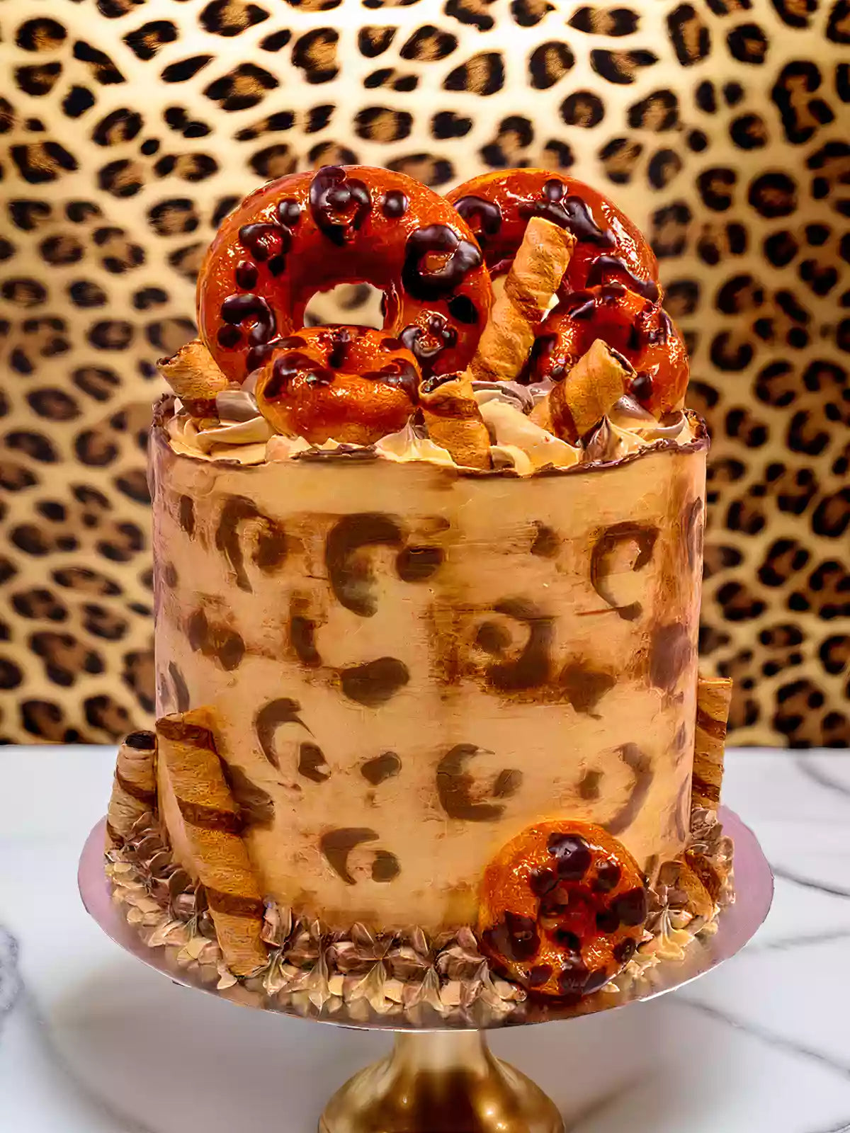 Leopard Print Cake - London and Surrey