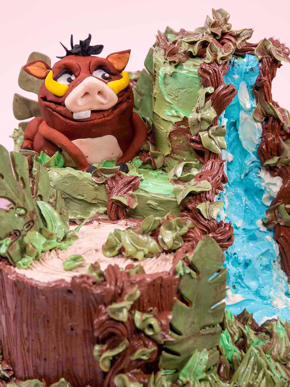 Lion Birthday Cake (How to Make) | Decorated Treats