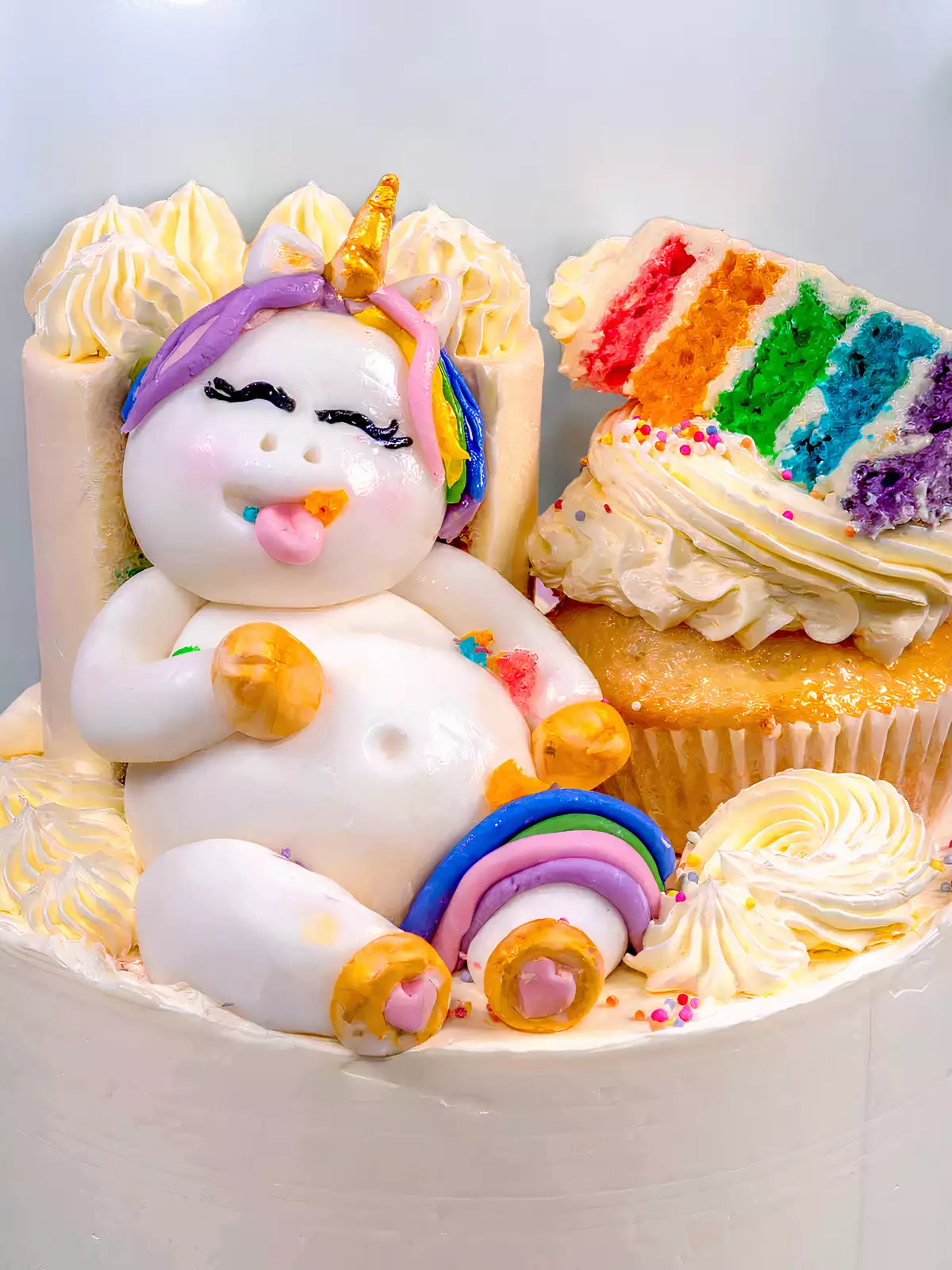 Meta Unicorn Rainbow Cake To Buy