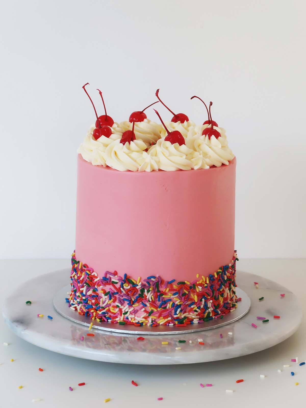 Mile-High Funfetti Cake