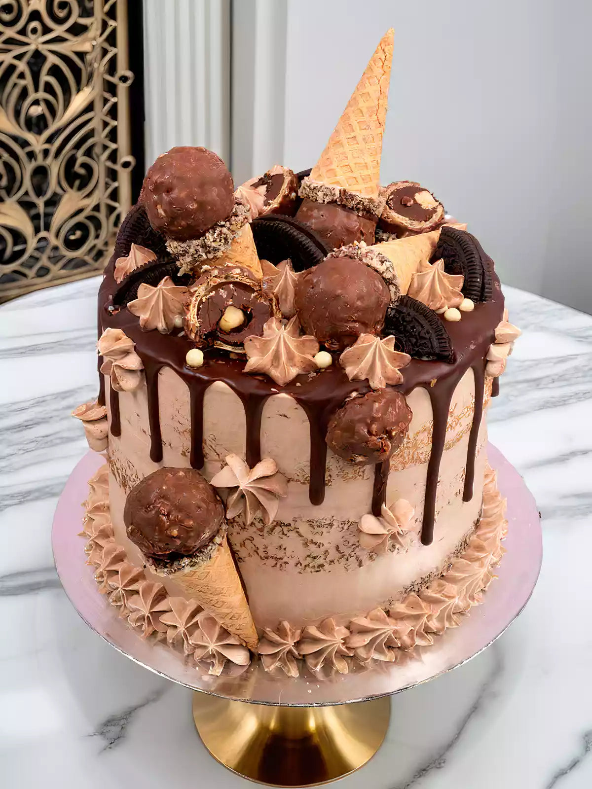 Nutella Ferrero Rocher Cake Delivered