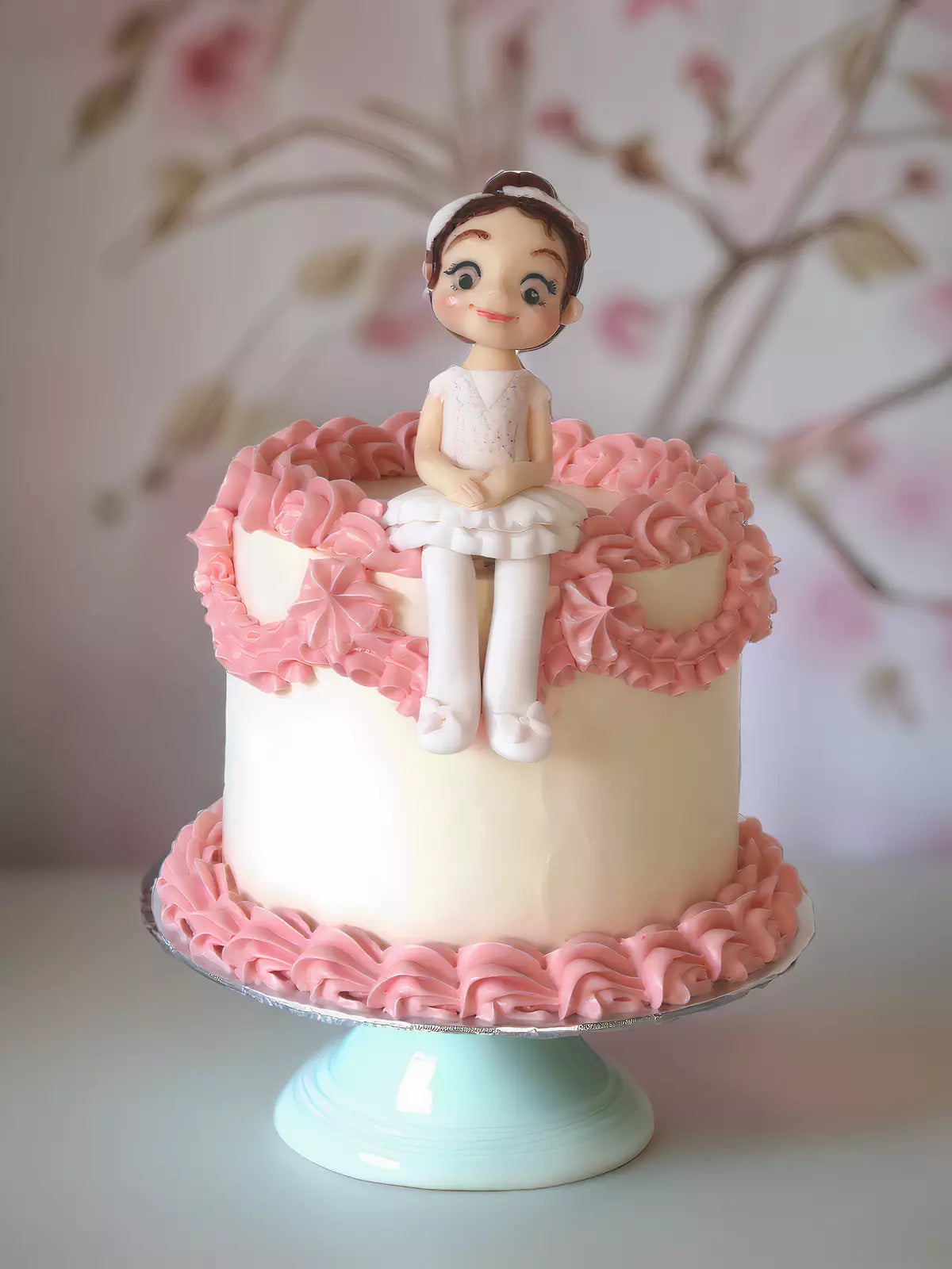 Personalised Ballerina Birthday Cake