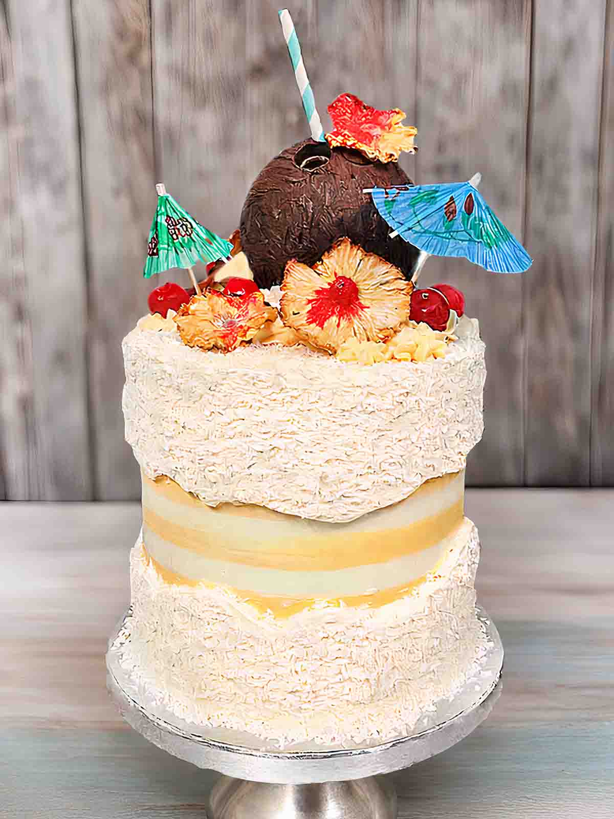 Pina Colada Cake - London and Surrey