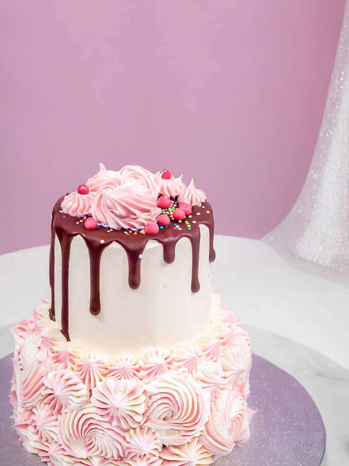 Pink Ballerina Cake