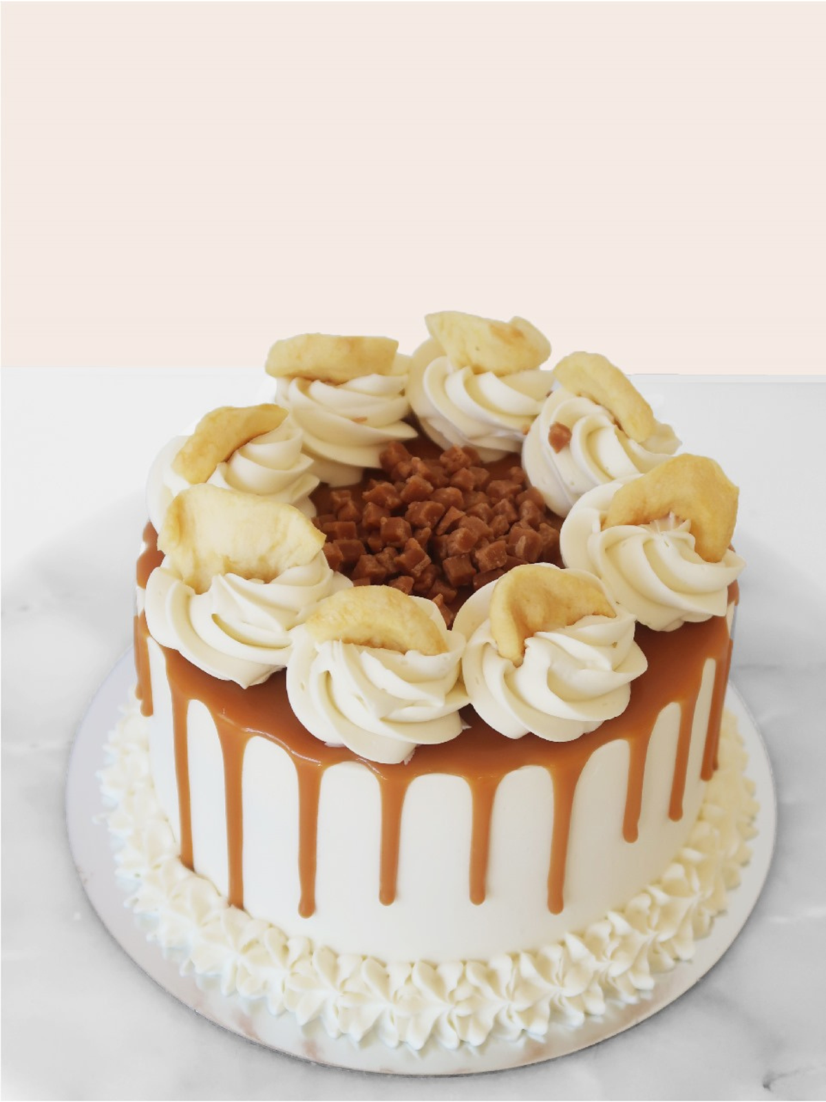 Salted Caramel Apple Cake delivery London Surrey