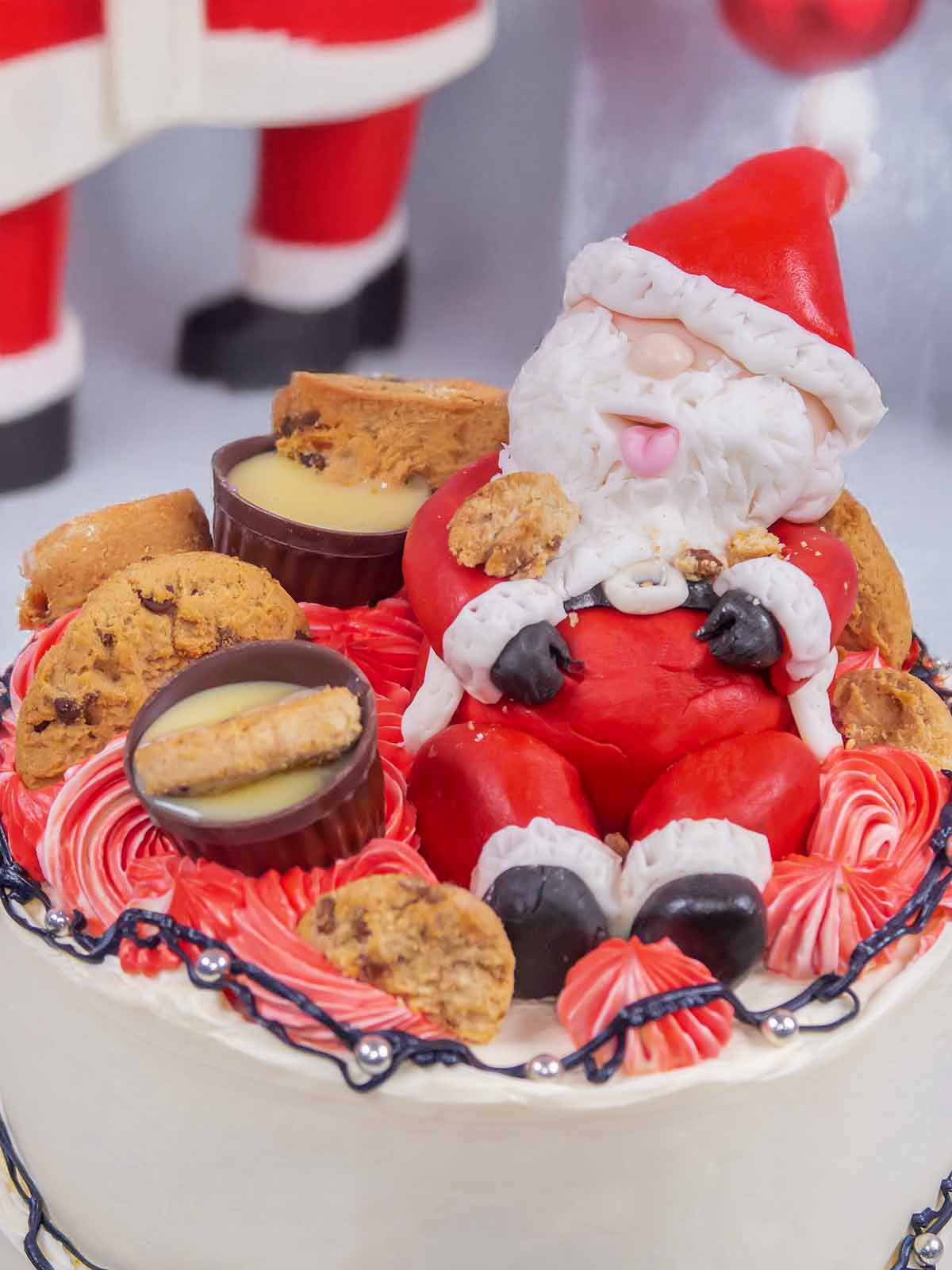 Santa Cake Delivered to London