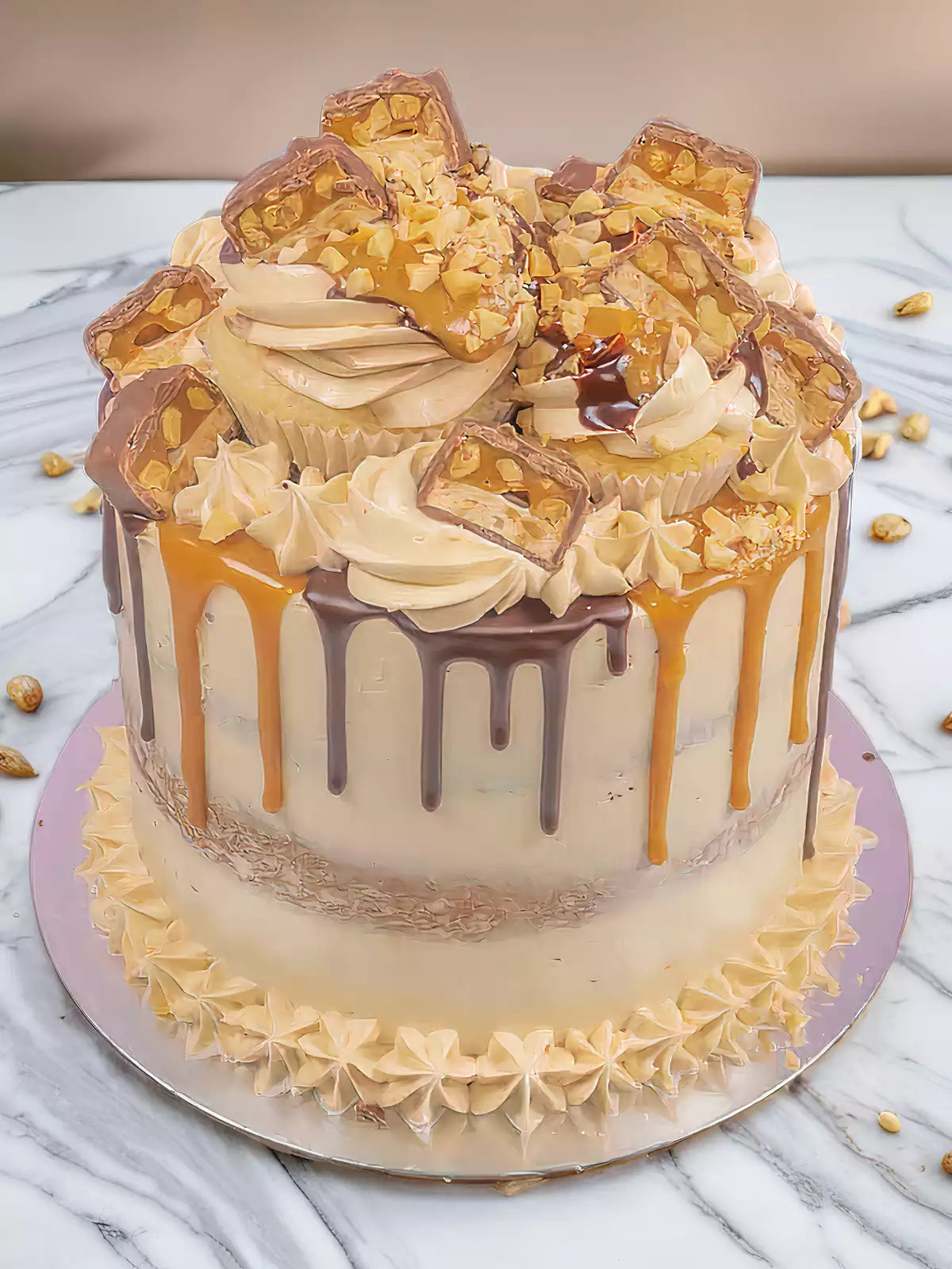 Snickers Cake Delivered