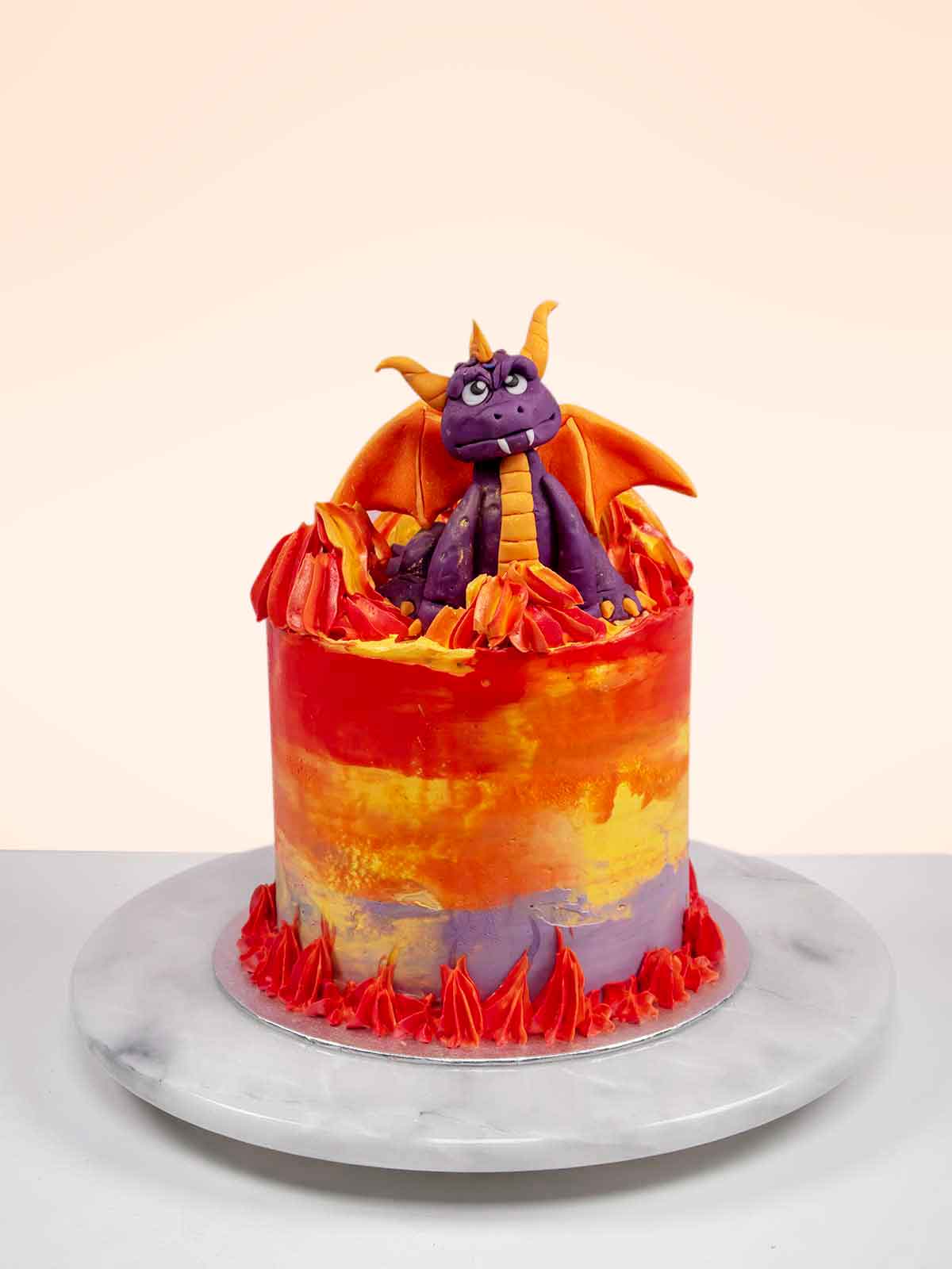 Mighty Dragon assault cake
