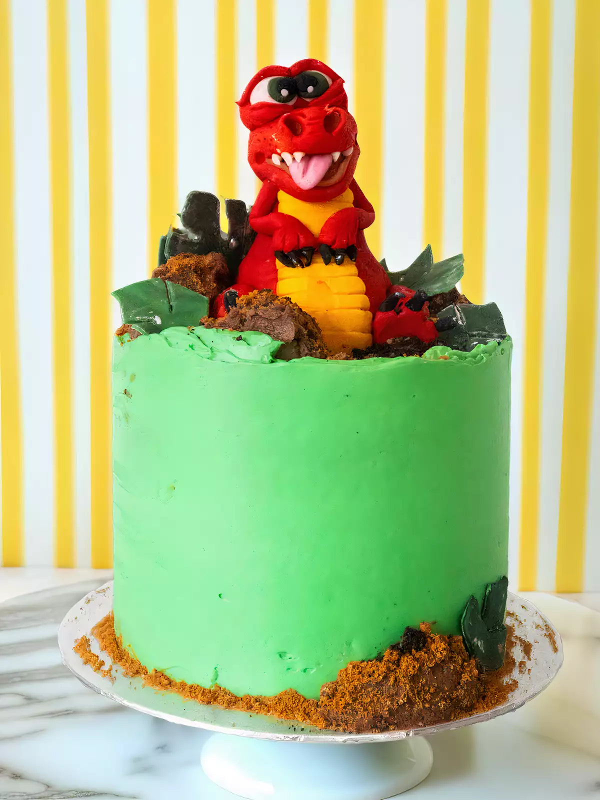 T-Rex Dinosaur Birthday Cake London Surrey