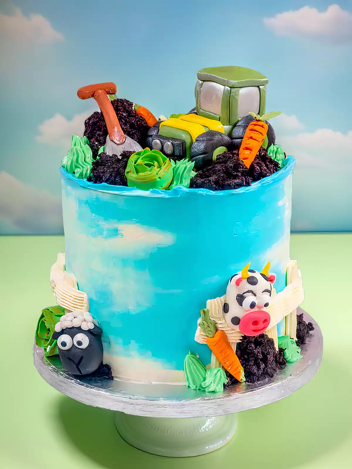 Farm Tractor Cake