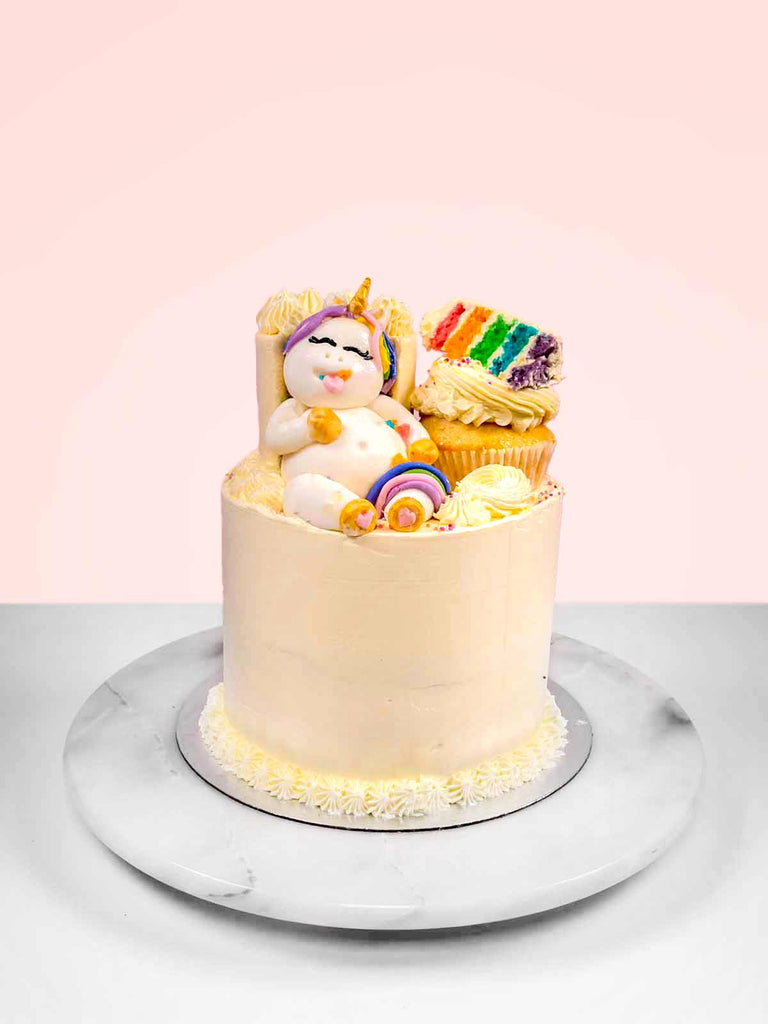 Unicorn Fake selling Cake